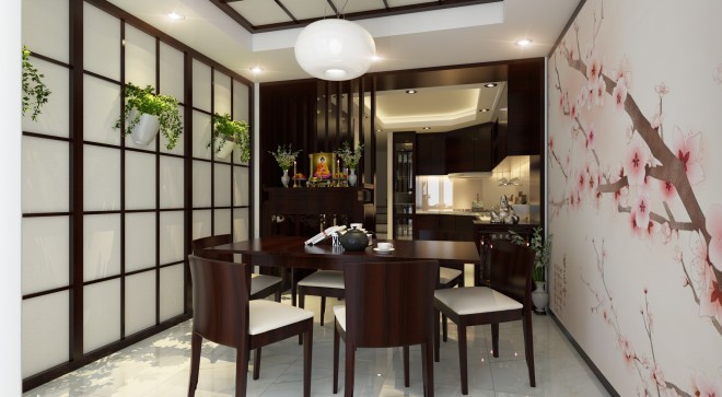 Thiết kế nội thất chung cư theo phong cách Nhật