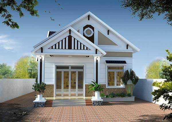 Xây nhà cấp 4 khoảng 150 triệu đồng ở nông thôn.
