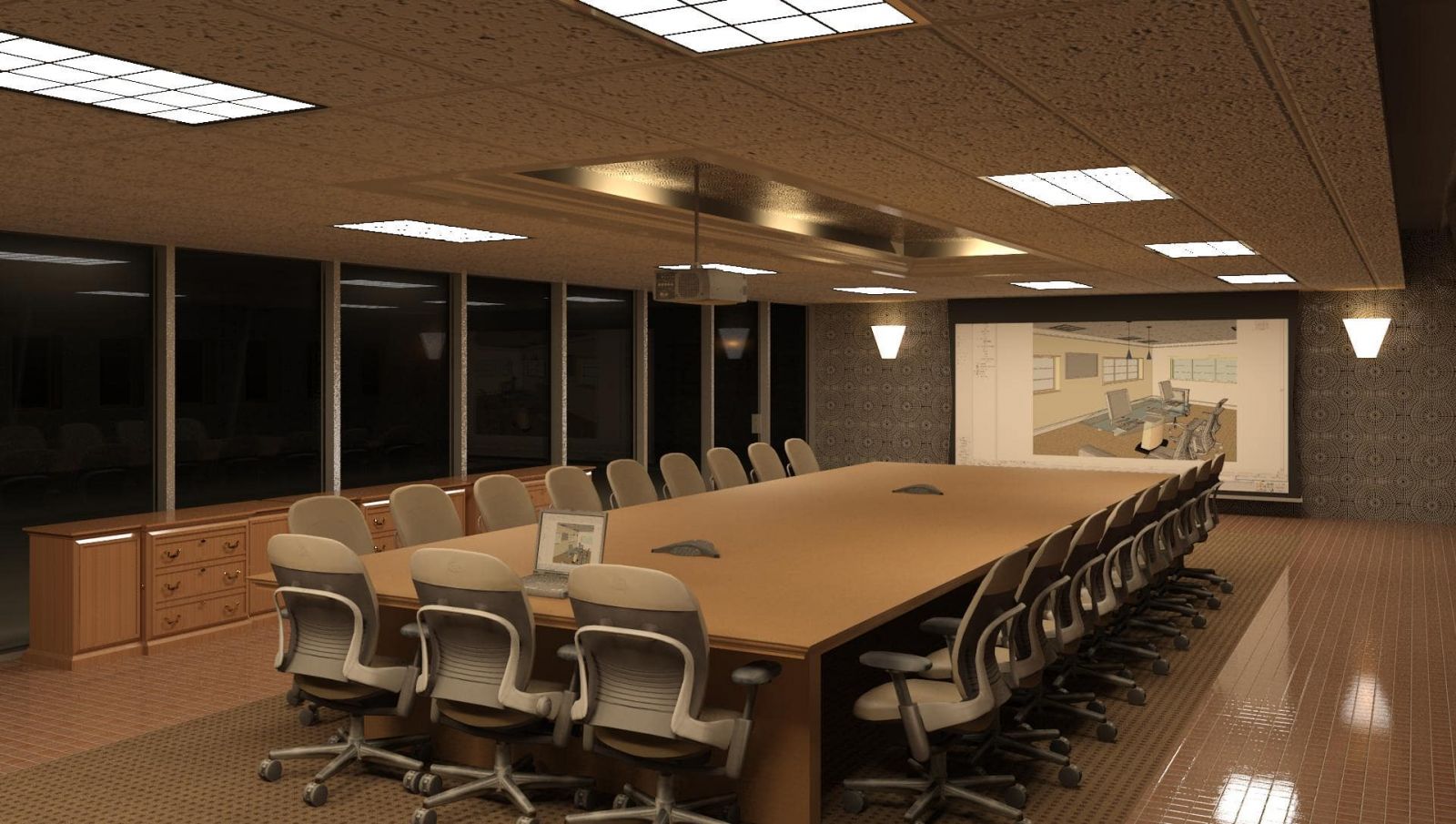 Những mẫu thiết kế Phòng họp đẹp theo phong cách Hiện đại, Sang Trọng - P2