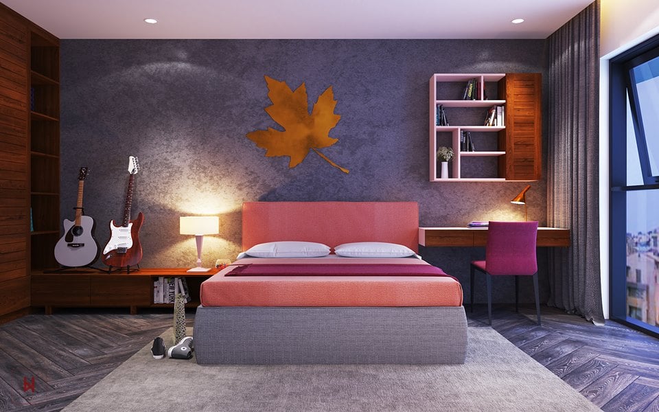 Thiết kế nội thất phòng ngủ lãng mạn luôn là một điểm nhấn thiết yếu để giúp tạo nên không gian ấm áp, tình cảm cho căn phòng của bạn. Các màu sắc pastel, vật liệu mềm mại sẽ khiến cho bạn cảm thấy thật sự thư giãn và thoải mái. Hãy để năm 2024 trở thành năm của những thiết kế nội thất phòng ngủ lãng mạn.