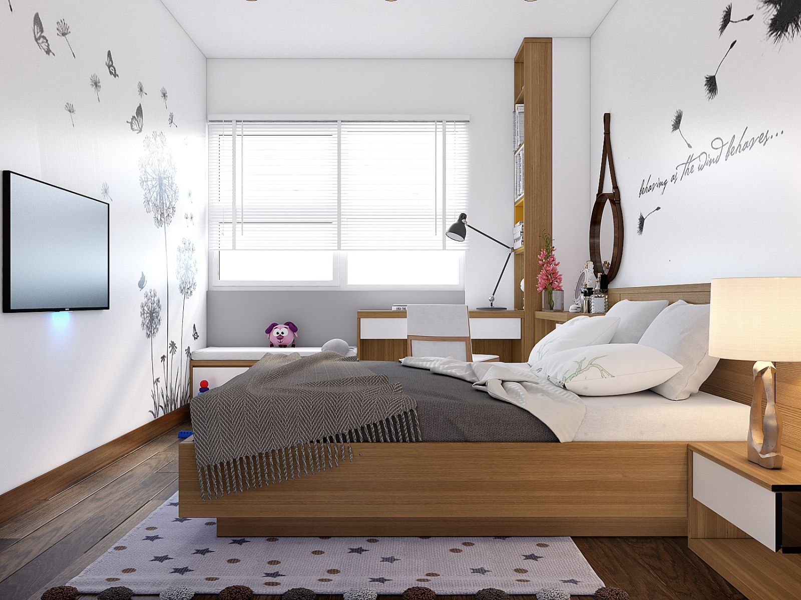Thiết kế nội thất đẹp cho phòng ngủ 