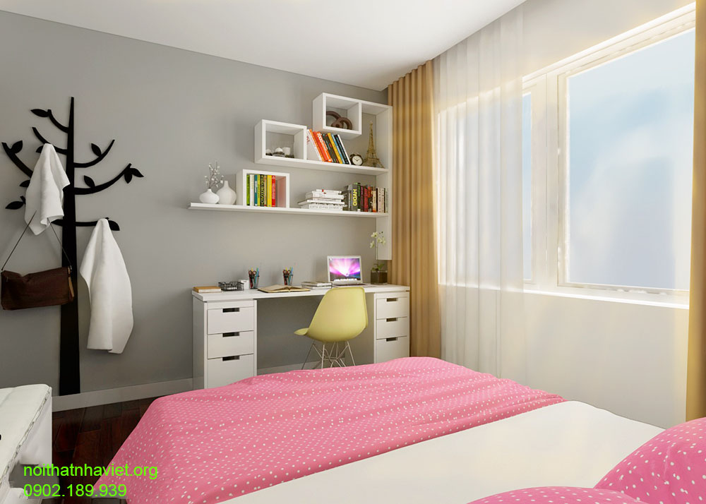  thiết kế nội thất chung cư phòng ngủ