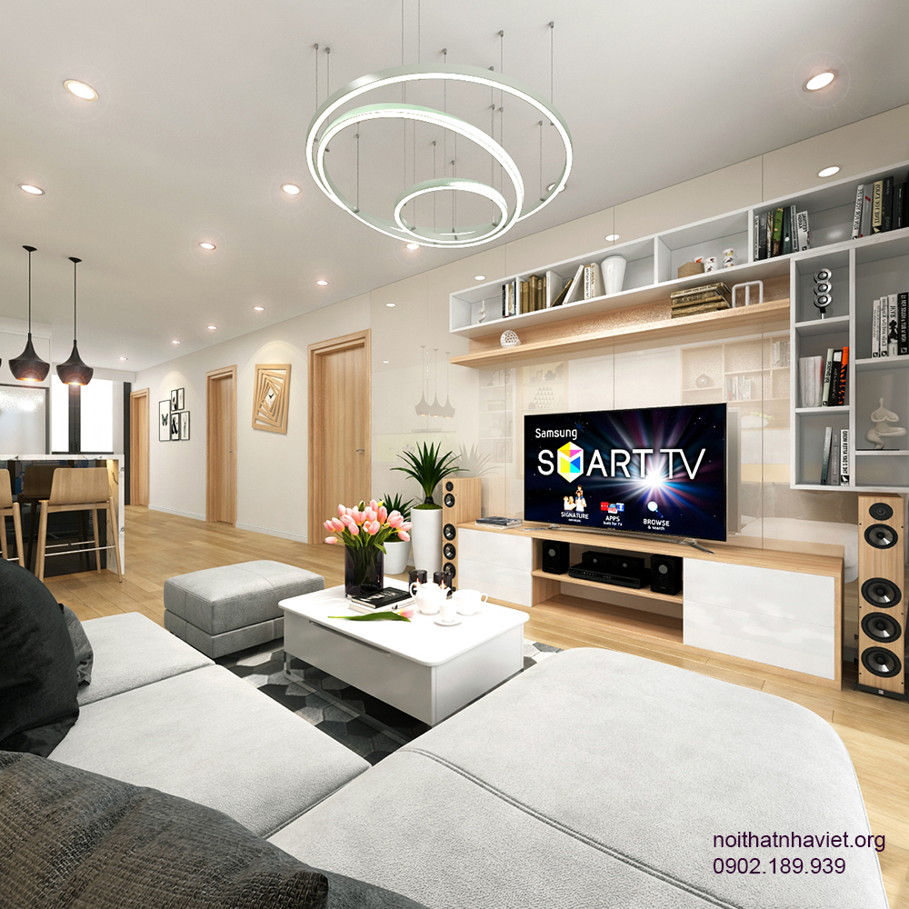 kệ tivi gỗ công nghiệp mdf