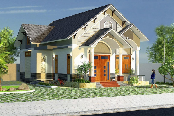 Tiết lộ những nhà mái thái 1 tầng 4 phòng ngủ “làm mưa làm gió” trong năm 2021
