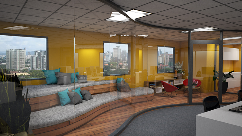 Thi công nội thất văn phòng