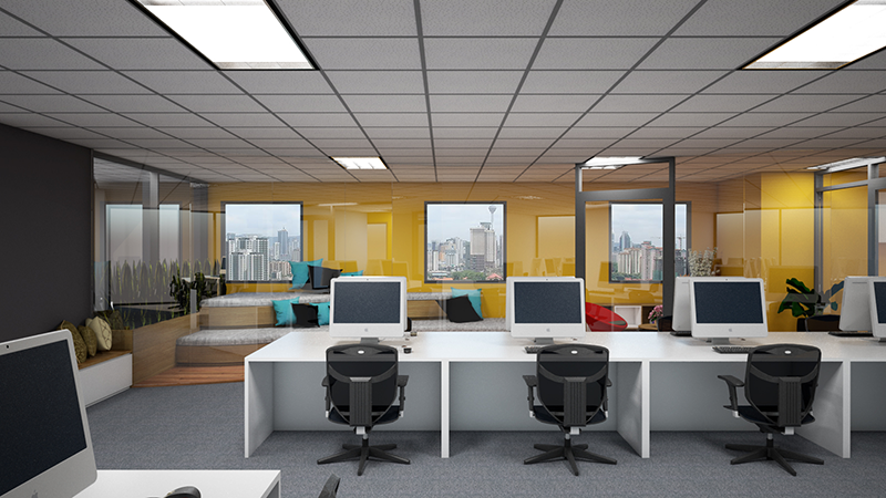 Thi công nội thất văn phòng